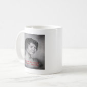 Helen Keller hat Vision Wisdom Zitat Kaffeetasse (Vorderseite Links)
