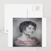 Helen Keller hat Vision Wisdom Zitat Postkarte (Vorne/Hinten)