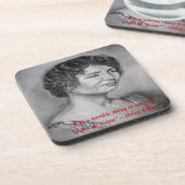 Helen Keller hat Vision Wisdom Zitat Untersetzer (Linke Seite)