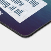 Helen Keller Inspiration Zitat "Adventure" Schreibtischunterlage (Ecke)