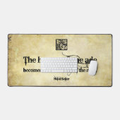 Helen Keller Inspiration Zitat Heresy eines Alters Schreibtischunterlage (Tastatur & Maus)