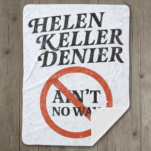 Helen Keller Leugner Es Geht Nicht Vintage Meme Sherpadecke