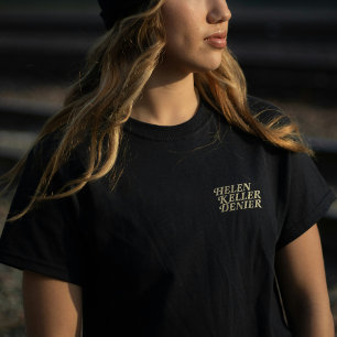 Helen Keller Leugner Gibt's Nicht Vintage Meme T-Shirt