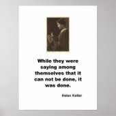 Helen Keller Poster (Vorne)