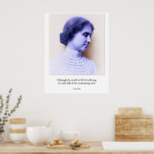 Helen Keller Poster (Küche)