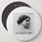 Helen Keller "Right 2 Happiness" Weisheit Zitat Ge Button (Vorne & Hinten)