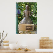 Helen Keller Statue Poster (Küche)