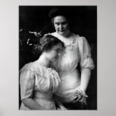 Helen Keller und Anne Sullivan Portrait - 1909 Poster (Vorne)