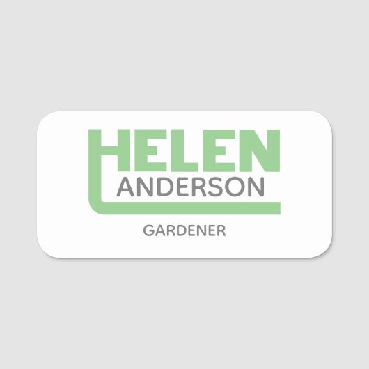 Helen Name Tag Namensschild (Vorderseite)