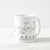 Helen-Peptidnamen-Tasse Kaffeetasse (VorderseiteRechts)