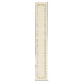 Helen Pflegeginkgo-GrenzSchablone Großer Tischläufer (Vorderseite)