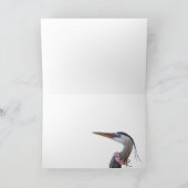 Helen Sie der großen blauen Heronkarte Karte (Innenseite)