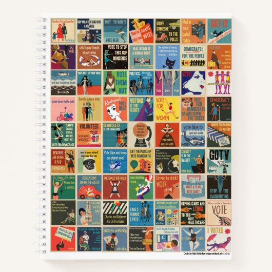 Helen Sticklers 63 GOTV-Meme auf Notebook Notizblock (Vorderseite)