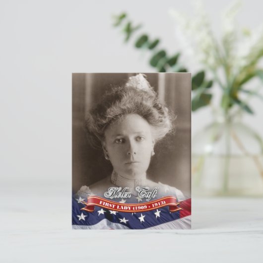 Helen Taft, First Lady of the U.S. Postkarte (Stehend Vorderseite)