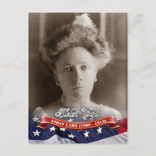 Helen Taft, First Lady of the U.S. Postkarte