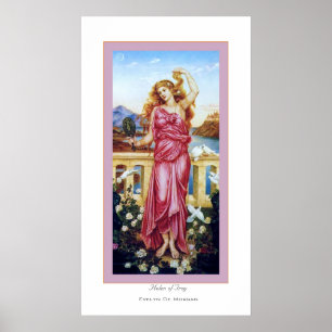 Helen von Troy ~ Evelyn De Morgan Poster