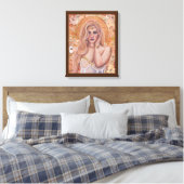 Helen von Troy golden art von Renee Lavoie Leinwanddruck (Insitu (Schlafzimmer))