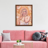 Helen von Troy golden art von Renee Lavoie Leinwanddruck (Insitu (Wohnzimmer))