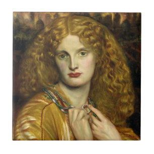 Helen von Troy (von Dante Gabriel Rossetti) Fliese