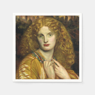 Helen von Troy (von Dante Gabriel Rossetti) Serviette
