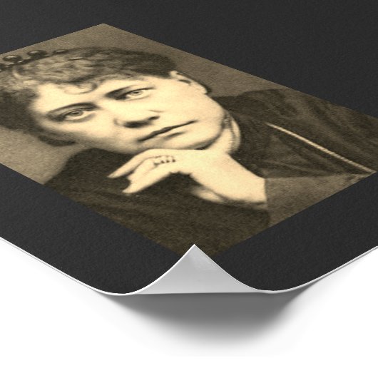 Helena Blavatsky Poster (Ecke)