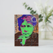 Helena Blavatsky Theosophy Occult Esoteric New Age Postkarte (Stehend Vorderseite)