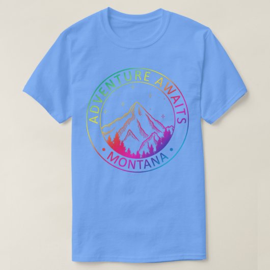 Helena Bozeman Missoula Kalispell Whitefish Montan T-Shirt (Design vorne)