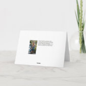 Helena Chevalier / Majestic Friesian Companion Dankeskarte (Rückseite)