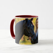 Helena Chevalier / Majestic Friesian Companion Tasse (Vorderseite Links)