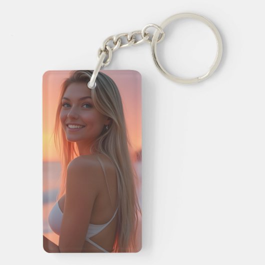 Helena Chevalier Portrait Schlüsselanhänger Collec (Rückseite)