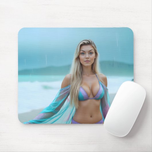 Helena Chevalier: Ruhe an der Küste Mousepad (Mit Mouse)