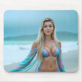 Helena Chevalier: Ruhe an der Küste Mousepad