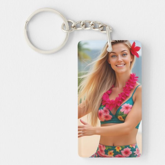 Helena Chevalier: Ruhe an der Küste Schlüsselanhänger (Vorderseite)