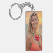 Helena Chevalier: Ruhe an der Küste Schlüsselanhänger (Vorderseite links)