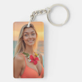 Helena Chevalier: Ruhe an der Küste Schlüsselanhänger (Rückseite)