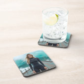 Helena Chevalier und die steigende Welle Getränkeuntersetzer (Rechte Seite)