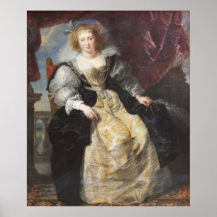 Helena Fourment in ihrem Bridal Gown Poster