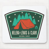 Helena-Lewis und Clark National Forest Camping Mousepad (Vorne)