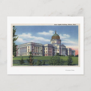 Helena, Montana - Staat Hauptstadt Gebäude View Postkarte