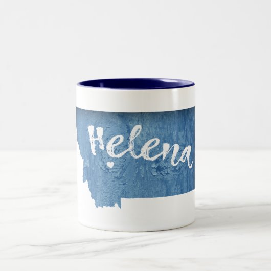 Helena Montana Wood Grain Zweifarbige Tasse (Mittel)