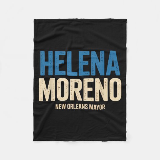 Helena Moreno New Orleans Mayor Fleecedecke (Vorderseite)