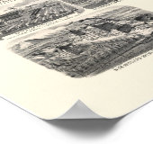 Helena, MT Panorama Karte - 1890 Poster (Ecke)