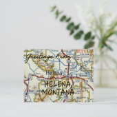 Helena MT Vintage Karte (Stehend Vorderseite)