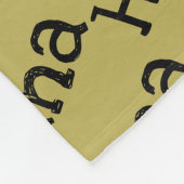 Helena-Name vom verwaisten schwarzen Fleecedecke (Ecke)