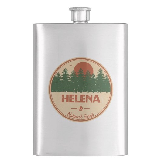 Helena Nationalforst Flachmann (Vorderseite)