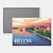 Helena USA Magnet (Vorderseite/Rückseite)