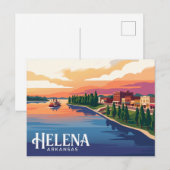 Helena USA Postkarte (Vorne/Hinten)