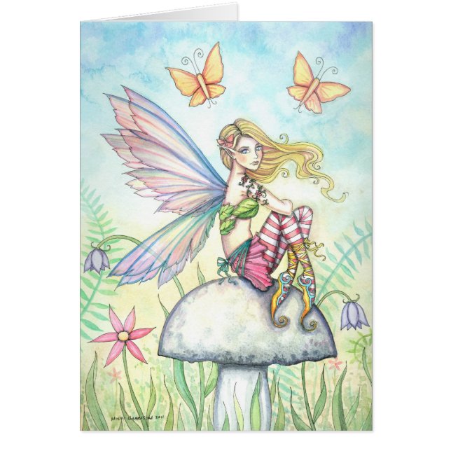 Helenas Garden Fairy Card von Molly Harrison (Vorne)