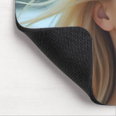 Helenas Küstenportrait Mousepad (Ecke)