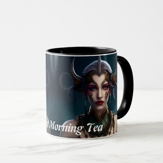 Helenas Morgentee Personalisiert anpassbar Tasse (VorderseiteRechts)